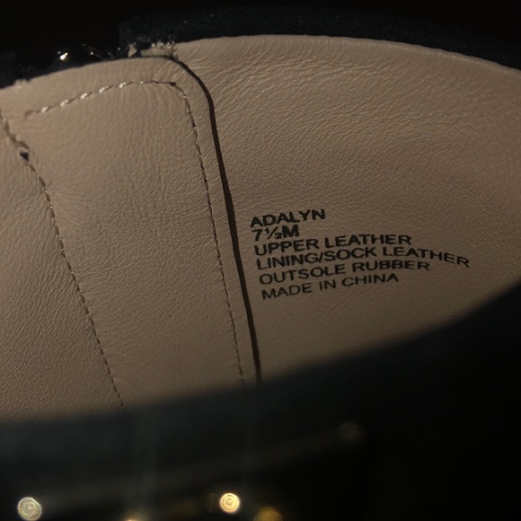 Kate spade black suede ankle boots. Size 7 1/2. - Picture 5 of 5